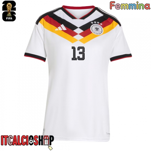 Germania Deniz Undav #26 Prima Maglia Femmina Mondiali 2026 Manica Corta